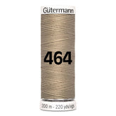 Gutermann garen | 200m | 464 beige naaigaren GM - 200 - 464 - BEIGE 4008015031206